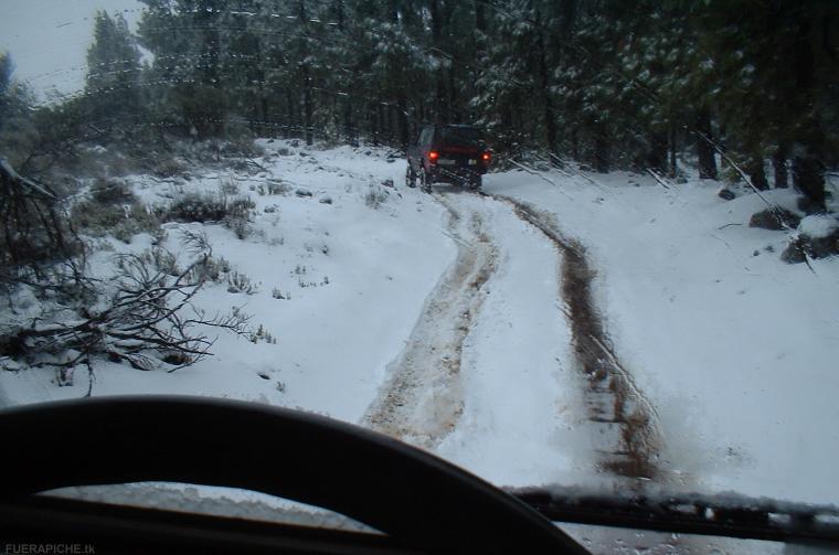 Cortafuegos nevado 4x4